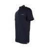 Privato New Mentality D9257-3 Ανδρικό Βαμβακερό Μπλουζάκι Μάο Σε Στενή Γραμμή Μπλέ 10