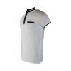 Privato New Mentality A9151-2 Ανδρική Βαμβακερή Μπλούζα Σε Στενή Γραμμή Λευκή 10