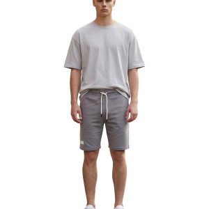 VAN HIPSTER 719832 Ανδρική Βερμούδα Φούτερ Αχνούδιαστο γκρι