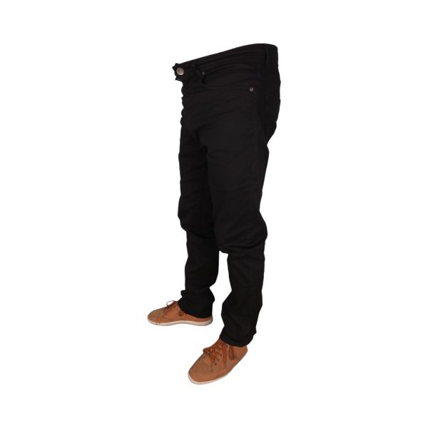 GNIOUS 14-300265 MASSA 2042 Ανδρικό Παντελόνι Βαμβακερό Normal Fit Μαύρο 7