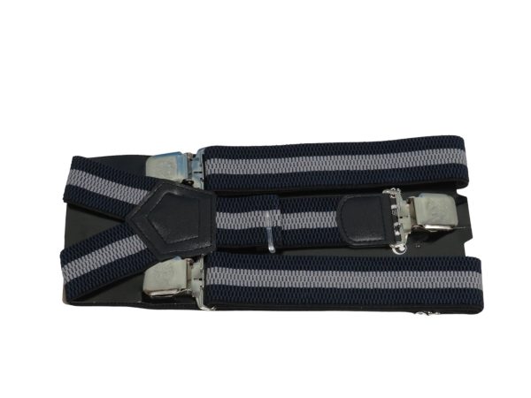 PRIVATO KA.9 Κ.10 Ανδρικές Τιράντες Γκρι-Μαύρο Μπλέ-Γκρί 8