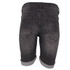 MAGAN JEANS Y0224 Ανδρική Βερμούδα Ελαστική Τζιν Μαύρη 11