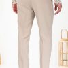 Vittorio 500-25-MARCO Beige Ανδρικό Παντελόνι Με Πιέτα Μπέζ 23