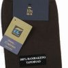 Pournara 320-17 Ανδρική Βαμβακερή Υδρόφιλη Κάλτσα Καφέ 7