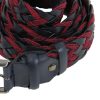 Nino Venturi 8289 Ανδρική Ζώνη Μπλέ-Μπορντό 10