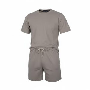 Cotton 4all 25-240-25-263 Ανδρικό Σετ Oversize Με Βερμούδα Μπέζ