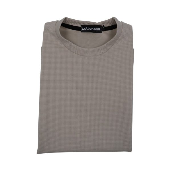 Cotton 4all 25-240-25-263 Ανδρικό Σετ Oversize Με Βερμούδα Μπέζ 4