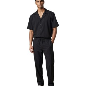 Privato Roberto Gianino 2038+2038B-2 BLACK Ανδρικό Σέτ Κανονική Γραμμή Μαύρο