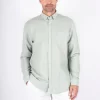 Pre End 32-100289 Frey Ls 5102 Ανδρικό Λινό Μακρυμάνικο Πουκάμισο Σε Κανονική Γραμμή Μέντα 2