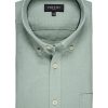 Pre End 32-100289 Frey Ls 5102 Ανδρικό Λινό Μακρυμάνικο Πουκάμισο Σε Κανονική Γραμμή Μέντα 12