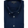 Pre End 32-100289 Frey Ls 7115 Ανδρικό Λινό Μακρυμάνικο Πουκάμισο Σε Κανονική Γραμμή Μπλέ 8