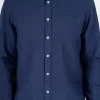 Pre End 32-100289 Frey Ls 7115 Ανδρικό Λινό Μακρυμάνικο Πουκάμισο Σε Κανονική Γραμμή Μπλέ 9