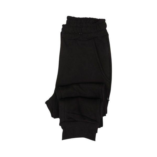 Cotton 4All 26-384-black Ανδρικό Παντελόνι Φούτερ Τρίκλωνο Μαύρο 4