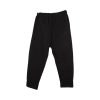 Cotton 4All 26-387 Ανδρικό Παντελόνι Τρίκλωνο Φούτερ Σε loose Γραμμή Μαύρο 8