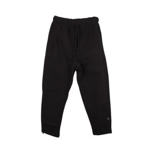 Cotton 4All 26-387 Ανδρικό Παντελόνι Τρίκλωνο Φούτερ Σε loose Γραμμή Μαύρο