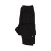 Cotton 4All 26-387 Ανδρικό Παντελόνι Τρίκλωνο Φούτερ Σε loose Γραμμή Μαύρο 10