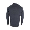Pre End 21-100527 Malcom Zip 7550 Ανδρική Βαμβακερή Πλεκτή Μπλούζα Ζιπ Σε Κανονική Γραμμή Μπλέ 22
