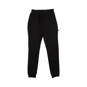 Cotton 4All 26-384-black Ανδρικό Παντελόνι Φούτερ Τρίκλωνο Μαύρο