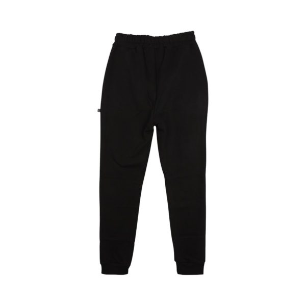 Cotton 4All 26-384-black Ανδρικό Παντελόνι Φούτερ Τρίκλωνο Μαύρο 7