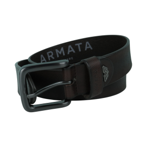 ARMATA DI MARE CN01DK1021/35-brown Ανδρική Δερμάτινη Σπόρ Ζώνη Καφέ Σκούρο