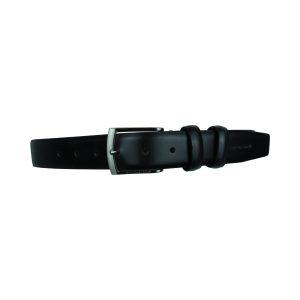 Nazareno Gabrielli IDK 908/35-black Ανδρική Δερμάτινη Ιταλική Ζώνη Μαύρη
