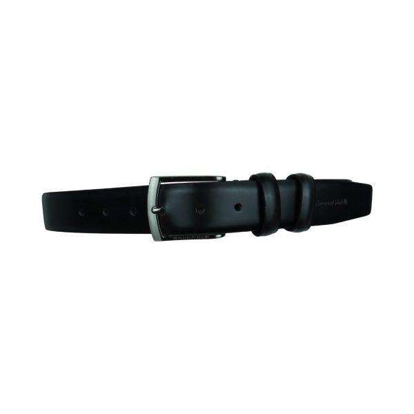 Nazareno Gabrielli IDK 908/35-black Ανδρική Δερμάτινη Ιταλική Ζώνη Μαύρη 3