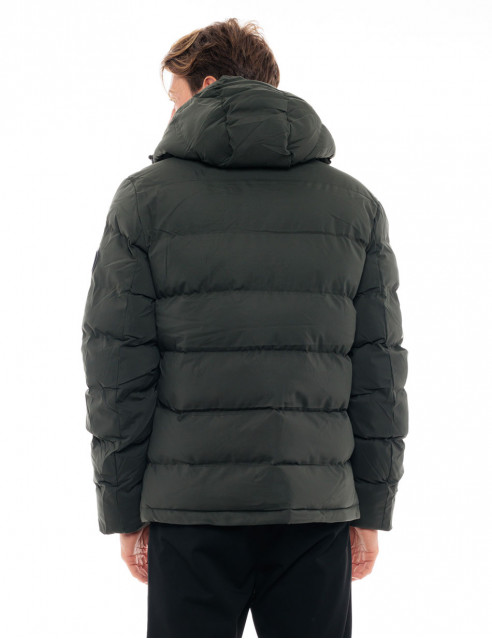 48-201-056#055#3-492x639 Splendid 48-201-056 Ανδρικό Κοντό Μπουφάν Με Ενσωματωμένη Κουκούλα Χακί 6