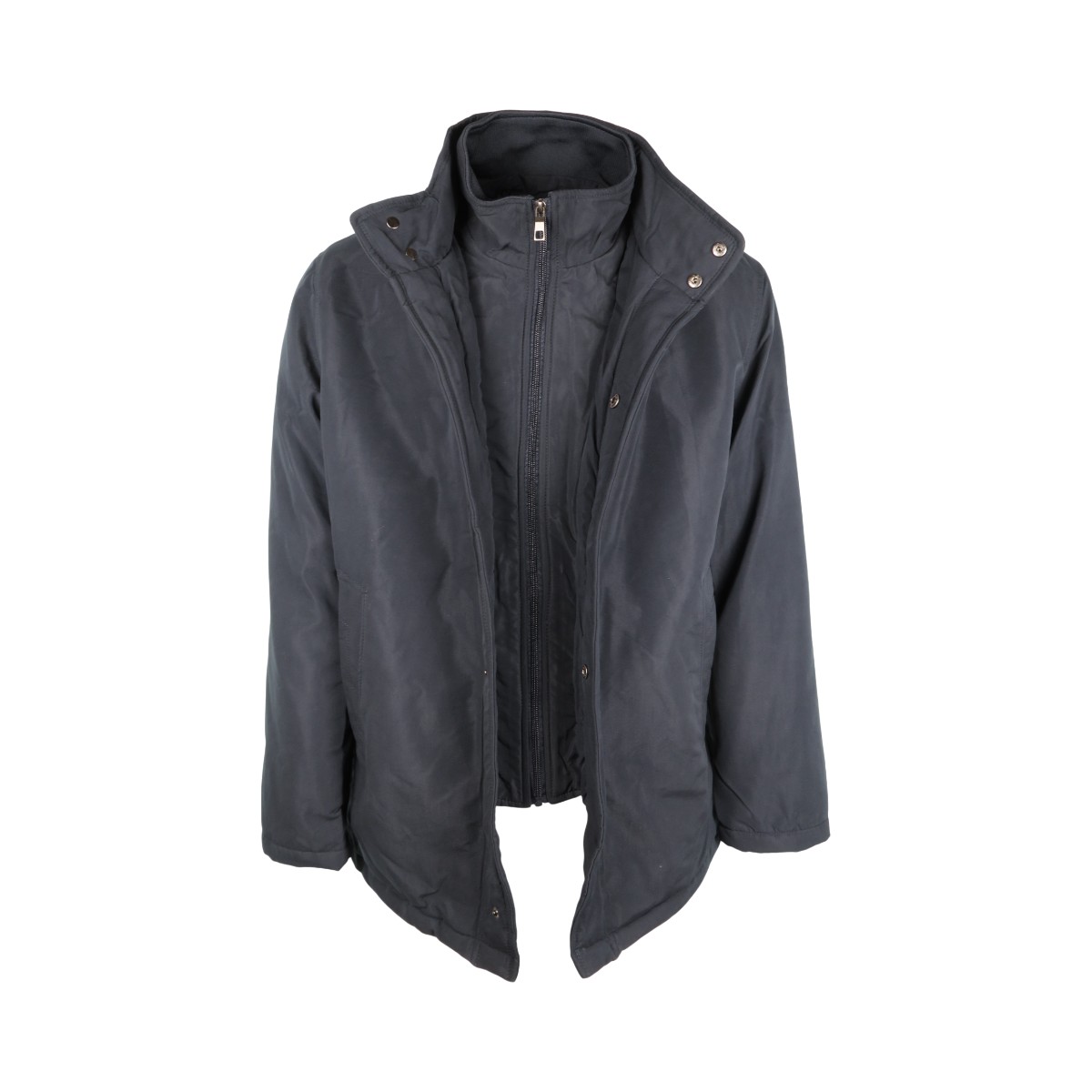 IMG_4706 Vanzeer 010-blue Ανδρικό Κλασσικό Χειμερινό Μπουφάν Μπλέ 5