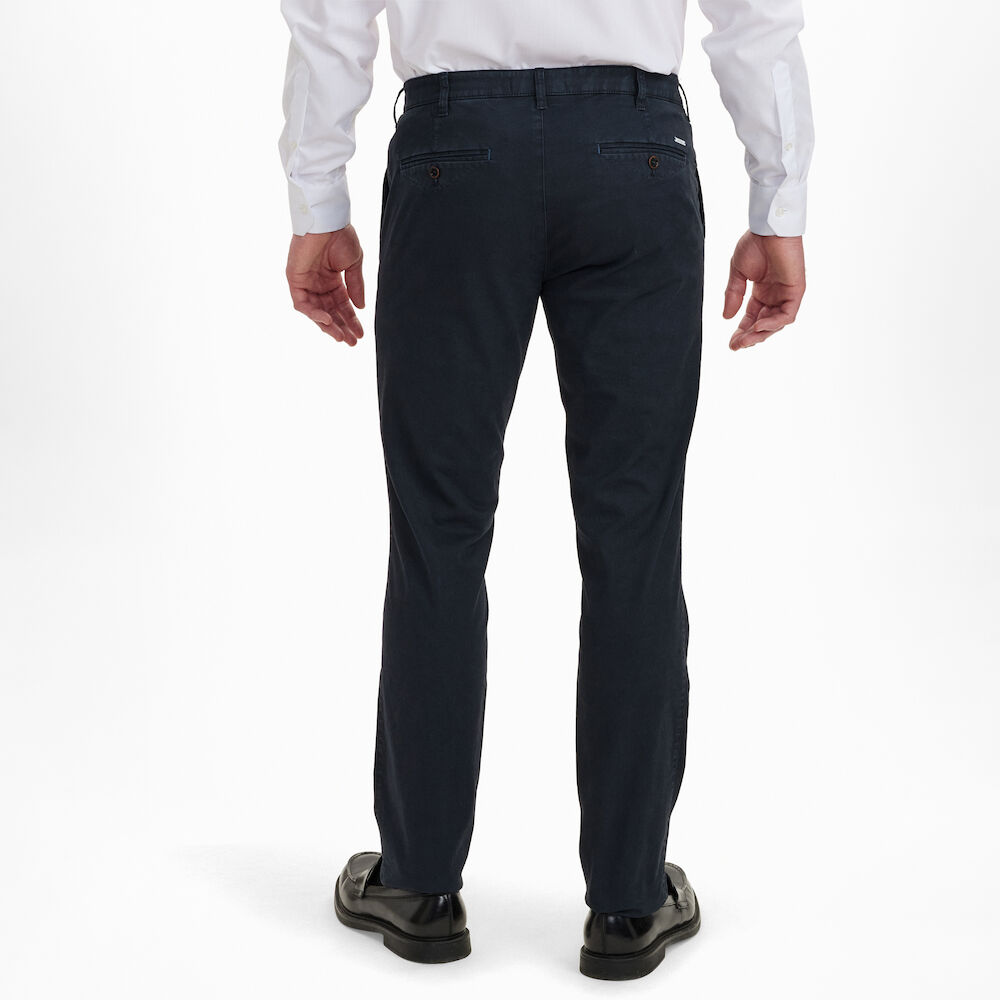 S_M_B_423317-8217-405 SUNWILL 423317-8217-405 Ανδρικό Παντελόνι Βαμβακερό Σε ίσια Γραμμή Και Άνετο Ελαστικό Ύφασμα Μπλέ Σκούρο 4