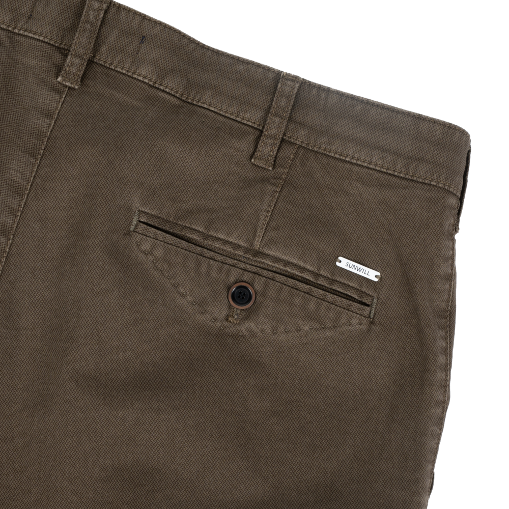 S_P_D_423317-8217-235_1 SUNWILL 423317-8217-235 Ανδρικό Παντελόνι Βαμβακερό Σε ίσια Γραμμή Και Άνετο Ελαστικό Ύφασμα Καφέ Ανοιχτό 7