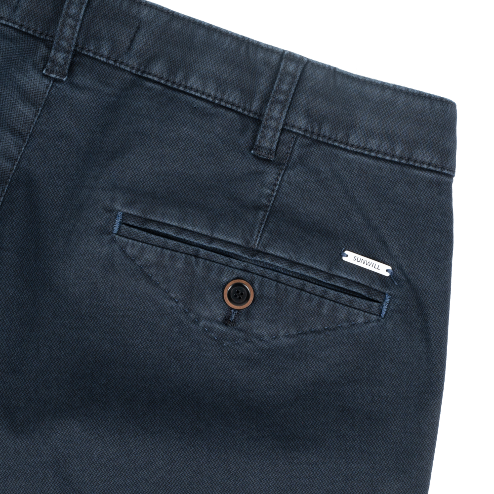 S_P_D_423317-8217-405_1 SUNWILL 423317-8217-405 Ανδρικό Παντελόνι Βαμβακερό Σε ίσια Γραμμή Και Άνετο Ελαστικό Ύφασμα Μπλέ Σκούρο 8