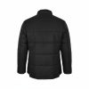 New York Tailors 022.27.WIND Ανδρικό Μπουφάν Με Επένδυση Καπιτονέ Μαύρο 8