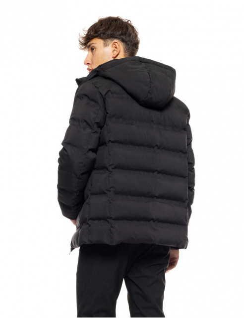 50-201-067#010#3-492x639 Splendid fashion 50-201-067 Ανδρικό Κοντό Μπουφάν Με Αποσπώμενη Κουκούλα Μαύρο 6