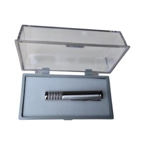 Privato 504-1 Ανδρική Καρφίτσα-Πιάστρα Για Γραβάτα Ασημί