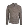 Privato Bakers ΑΜ-038-3-1 Ανδρικό Πλεκτό Χοντρή Πλέξη Χακί Μελανζέ 9