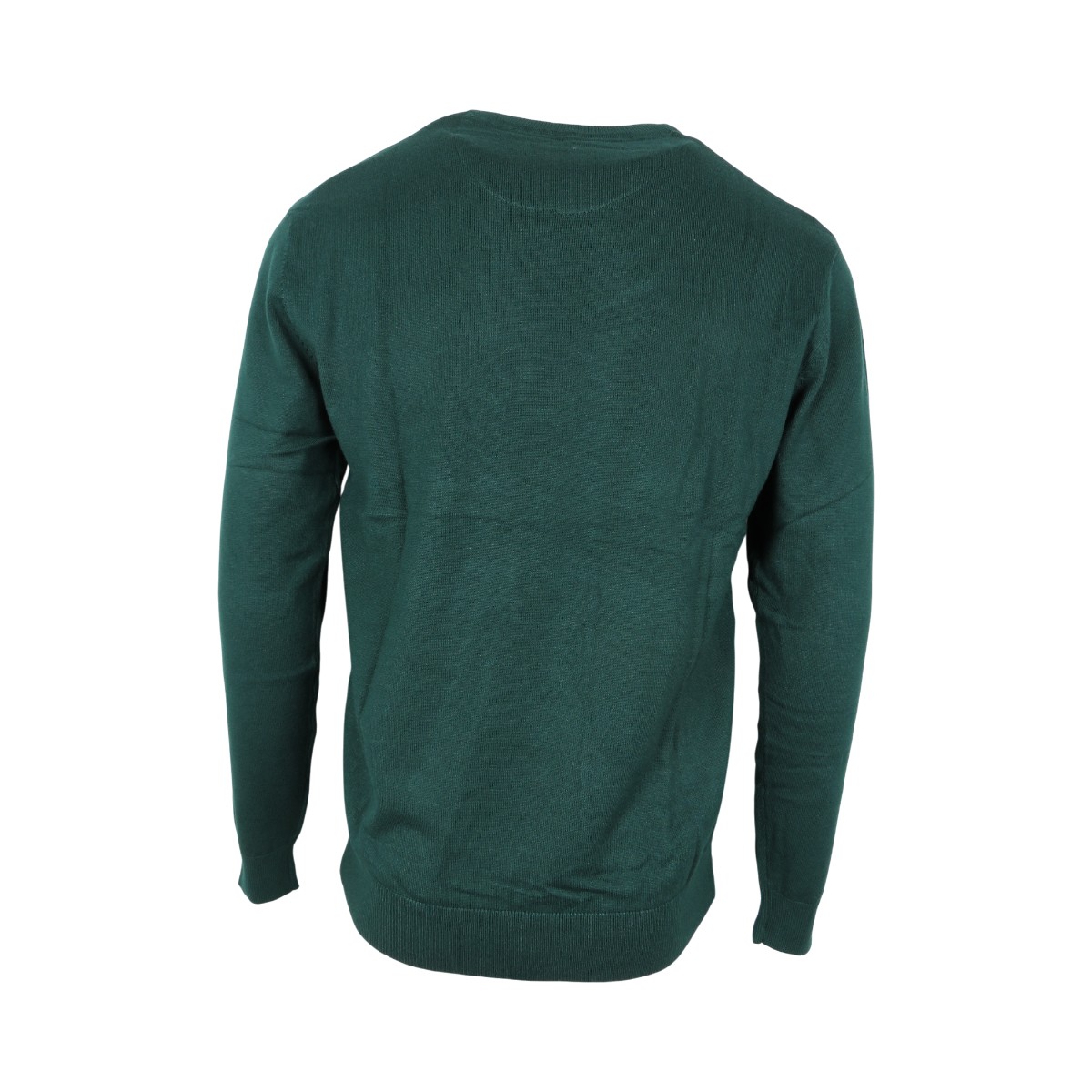 IMG_4654 REVAL W25RV02101 Ανδρική Πλεκτή Μπλούζα Λεπτή Πλέξη Με Μαλλί Πράσινο 5