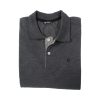Unique 401-8 Ανδρική Βαμβακερή Μπλούζα Με Γιακά Σε Κανονική Γραμμή Γκρί Ανθρακί 9