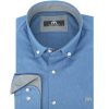 Makis Tselios TN251 B1589.1 Ανδρικό πουκάμισο Σε Κλασσική Γραμμή Με Βαμβάκι Μπλέ Ράφ 1