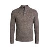 Privato Bakers ΑΜ-038-3-1 Ανδρικό Πλεκτό Χοντρή Πλέξη Χακί Μελανζέ 1