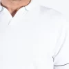 Pre End 6000092 11-0601 BRIGHT WHITE Ανδρικό Βαμβακερό Μερσεριζέ Πλεκτό Normal Fit Λευκό 12