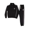 Privato New Mentality MT6736+6737 Ανδρικό Ανοιξιάτικο Σέτ Μπλούζα Ζιπ Με Παντελόνι Φόρμας Με λάστιχο Στην Μέση Και Στον Αστράγαλο Μαύρο 15