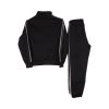 Privato New Mentality MT6736+6737 Ανδρικό Ανοιξιάτικο Σέτ Μπλούζα Ζιπ Με Παντελόνι Φόρμας Με λάστιχο Στην Μέση Και Στον Αστράγαλο Μαύρο 14