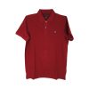 New York Tailors 012.30.POLO BASIC -1 WINE Ανδρικό Πικέ Πόλο Μπλουζάκι Βαμβακερό Κόκκινο 7