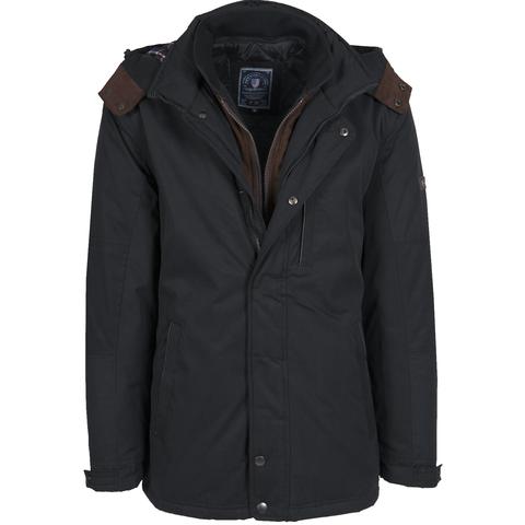 bfx104c_1cf342d9-0cb4-48ad-b133-d26ce1fb7578_large NEW YORK TAILORS 022.29.IGGY BIG Ανδρικό Μπουφάν Με Επένδυση Καπιτονέ Και Αποσπώμενη Κουκούλα Μαύρο 2