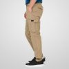 Double 261-CCP-4096 Ανδρικό Παντελόνι Βαμβακερό Cargo Σε Ίσια Γραμμή Μπέζ 12
