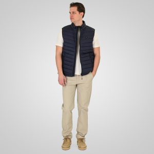 DOUBLE 261SMJK-2082 SLEEVELESS JACKET Ανδρικό Αμάνικο Τζάκετ Μπλε Σκούρο