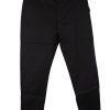 FRANK TAILOR JP156 Ανδρικό Νεανικό Παντελόνι Με Ρεβέρ tailor fit Βαμβακερό Ελαστικό Μαύρο 6