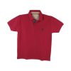Everbest 262-032-0 Ανδρική Μπλούζα Βαμβακερή Πικέ Με Γιακά Σε Φαρδιά Γραμμή Κοραλλί 12