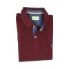 Everbest 262-833-0-bordeaux Ανδρική Βαμβακερή Μπλούζα Με Γιακά Φαρδιά Γραμμή Μπορντό 9