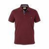 Everbest 262-833-0-bordeaux Ανδρική Βαμβακερή Μπλούζα Με Γιακά Φαρδιά Γραμμή Μπορντό 1
